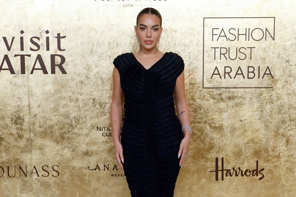 Georgina Rodríguez en la gala de los premios Fashion Trust Arabia 2025, Doha, Qatar.