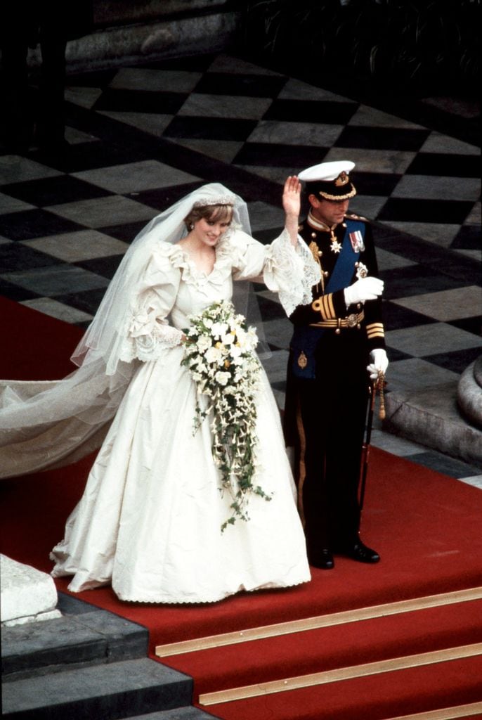 Una imagen de la boda de Carlos y Diana, celebrada en 1981