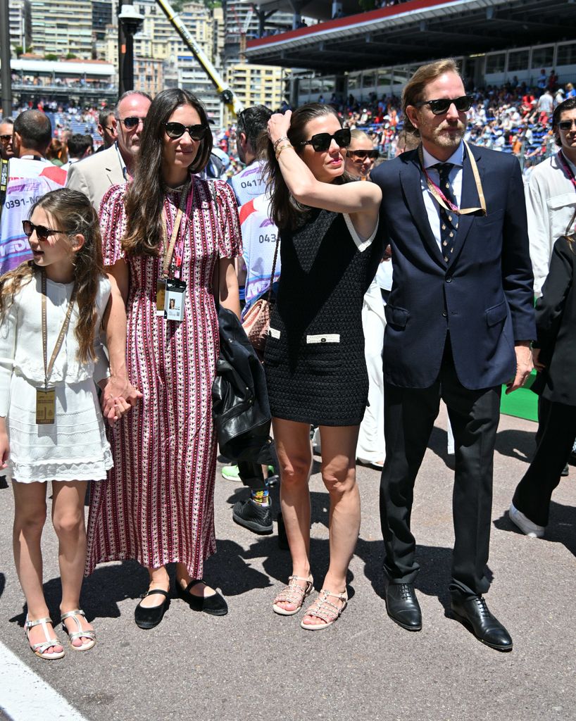 ANDREA CASIRAGHI Y TATIANA SANTODOMINGO, JUNTO A CARLOTA CARITAGHI NO SE PIERDEN EL GP DE MÓNACO DE FÓRMULA 1