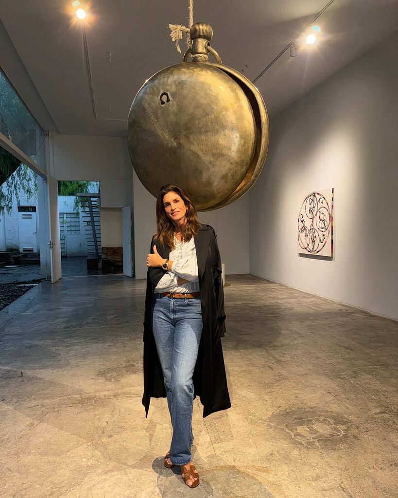 Cindy hizo un recorrido por varios museo de la capital mexicana.