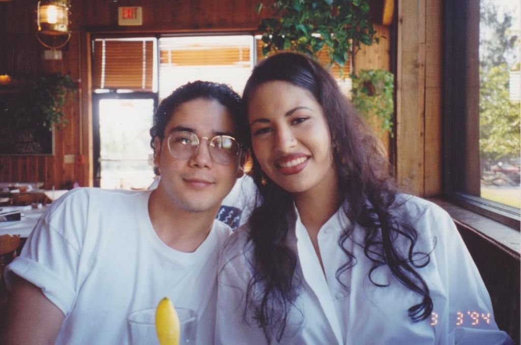 Selena Quintanilla y Chris Pérez