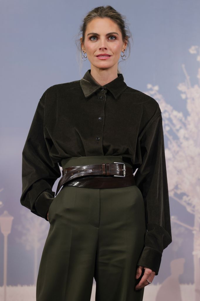 Amaia Salamanca en la presentación de su película ‘Siempre es invierno’