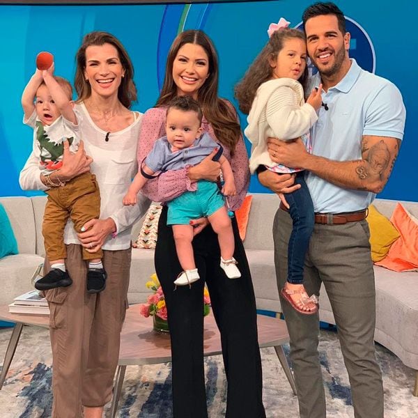 Hijos de conductores visitan set de Despierta América
