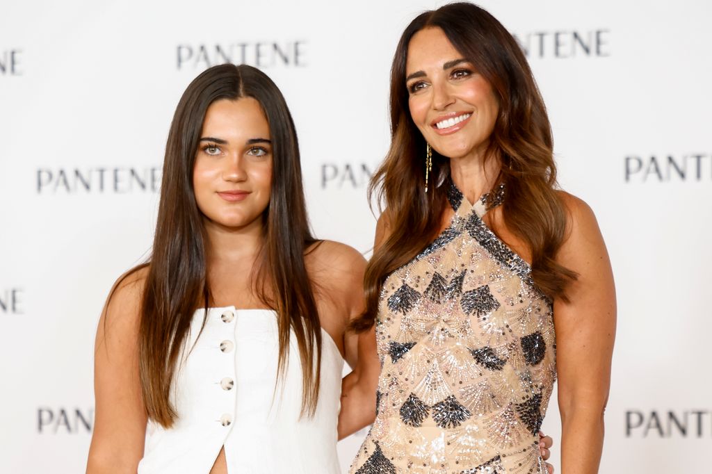 Paula Echevarría y su hija Daniella en el evento de Pantene celebrado el 7 de julio de 2026 en Madrid