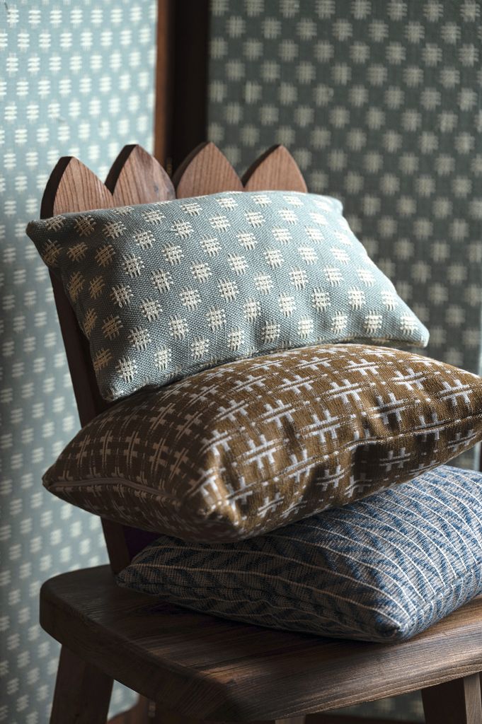 Cojines de jacquard