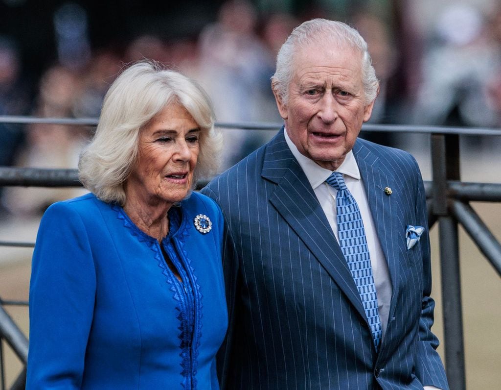 Carlos III y la reina Camilla, en una imagen de archivo