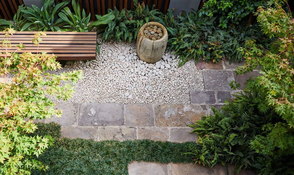 Materiales en el jardín