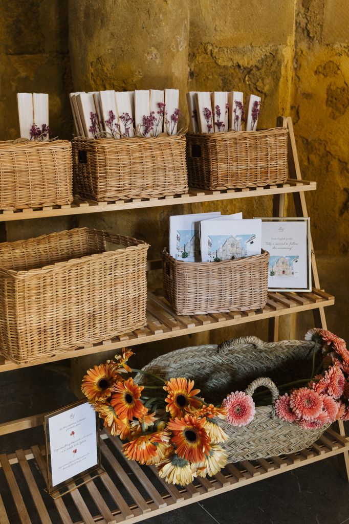 Decoración de bodas de verano misales