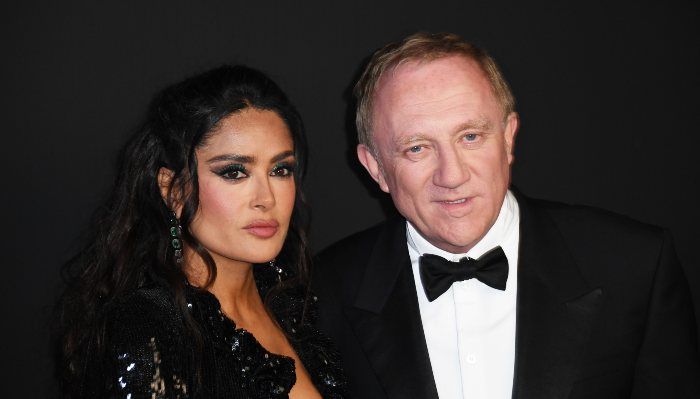 Salma Hayek y Francois