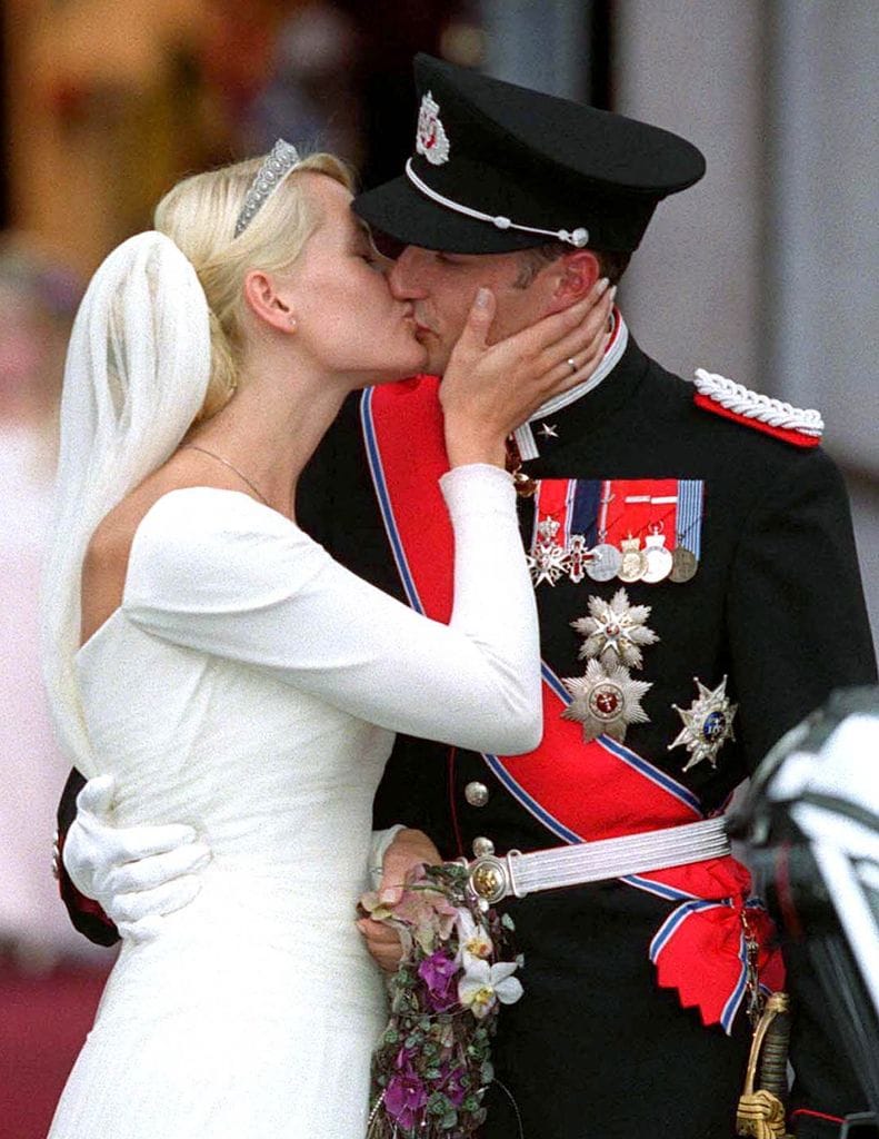 Vestido de novia de Mette-Marit de Noruega