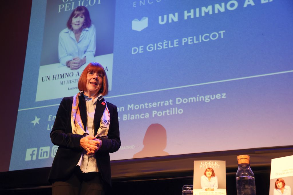 Durante la presentación de 'Un Himno a la Vida' en Madrid 