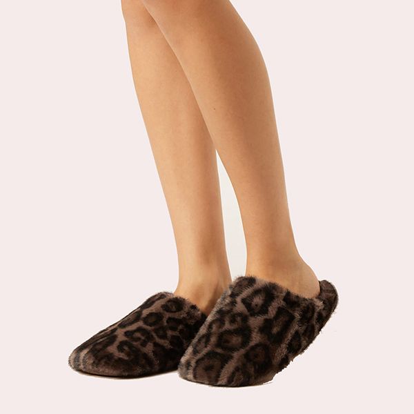 Zapatillas Casa Efecto Piel Calzedonia