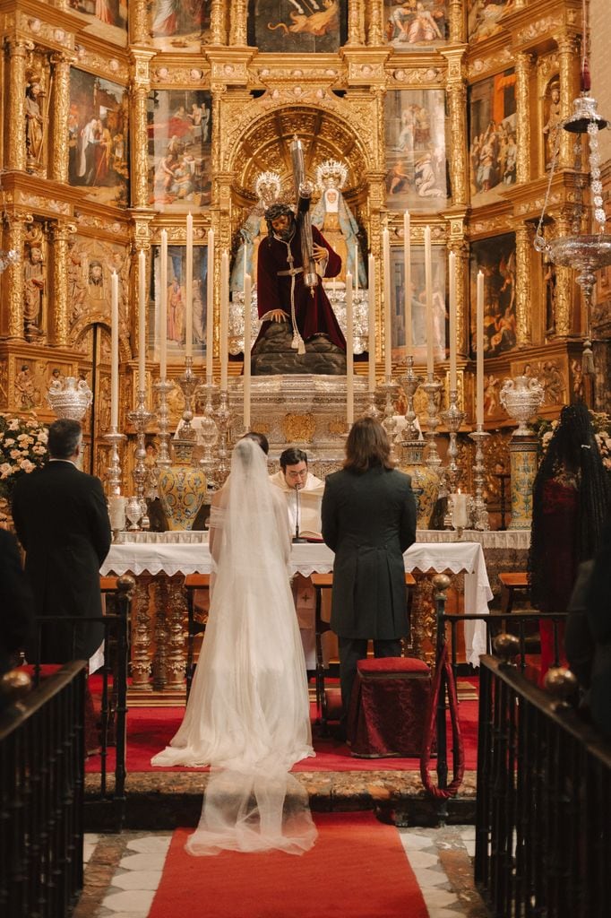 Boda en Sevilla de Reyes y Vicente iglesia