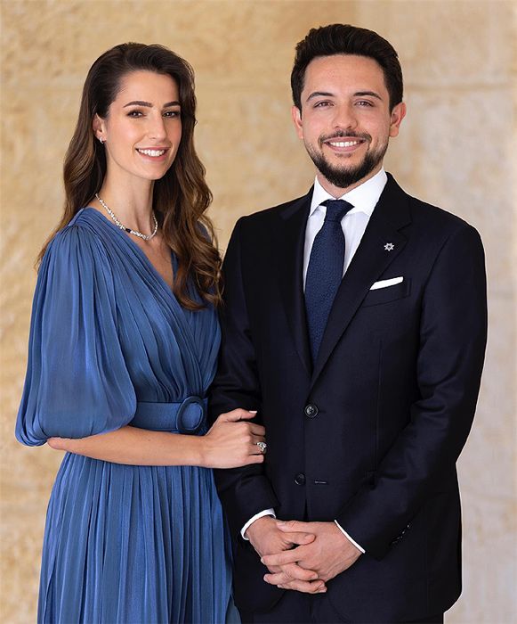 hussein y rajwa de jordania