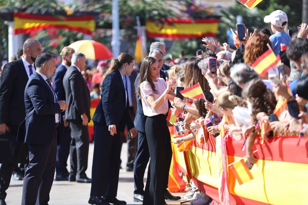 Los Reyes en su visita a Melilla