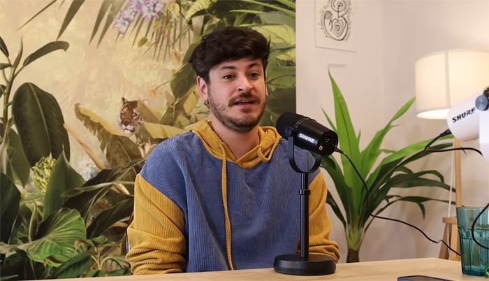 El cantante hizo además algunos reproches a la organización del talent musical