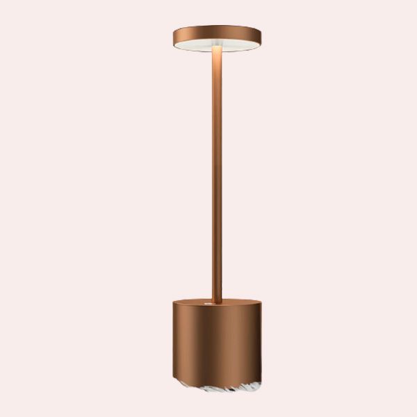 lampara bronce