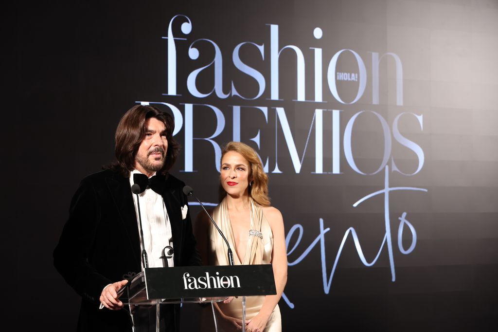Stephane Rolland y Silvia Abascal en los Premios Fashion al Talento
