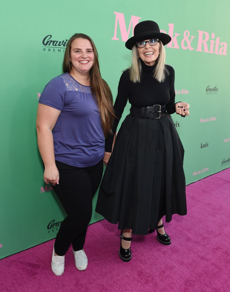 Diane Keaton y su hija, Dexter Keaton, en 2022