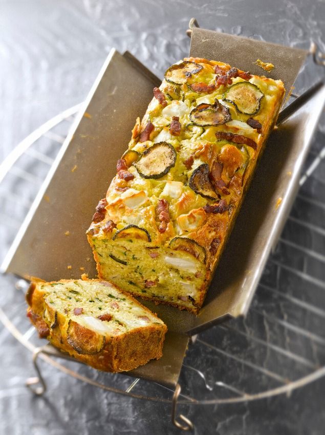 pastel-verduras-calabacin-beicon-queso-cabra