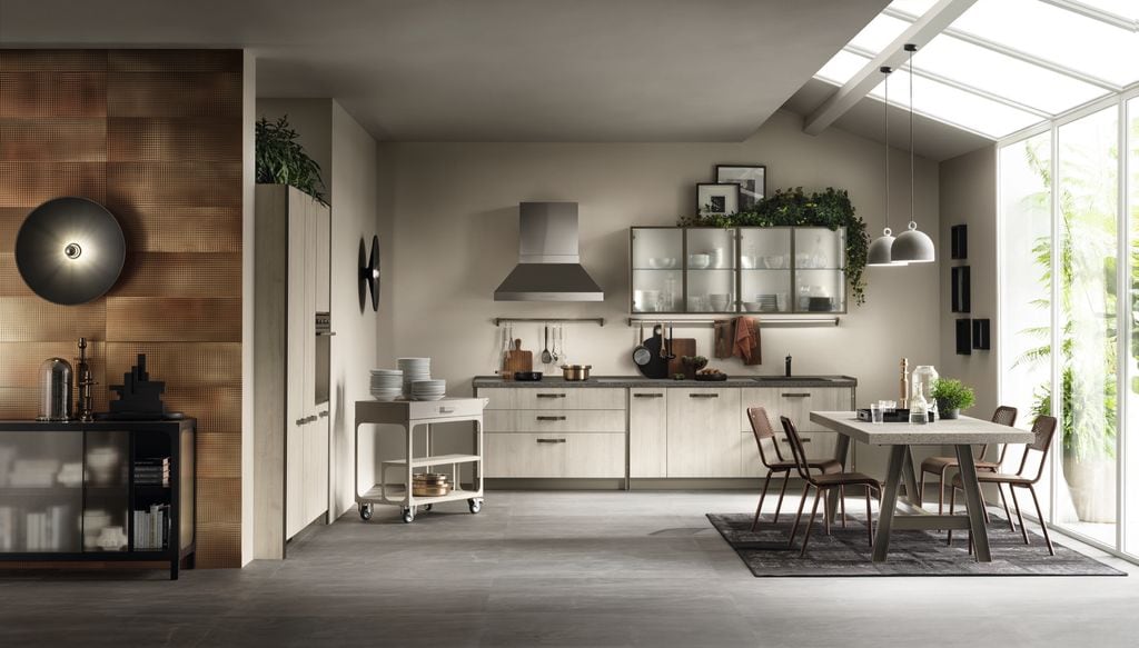 Cocina abierta al jardín