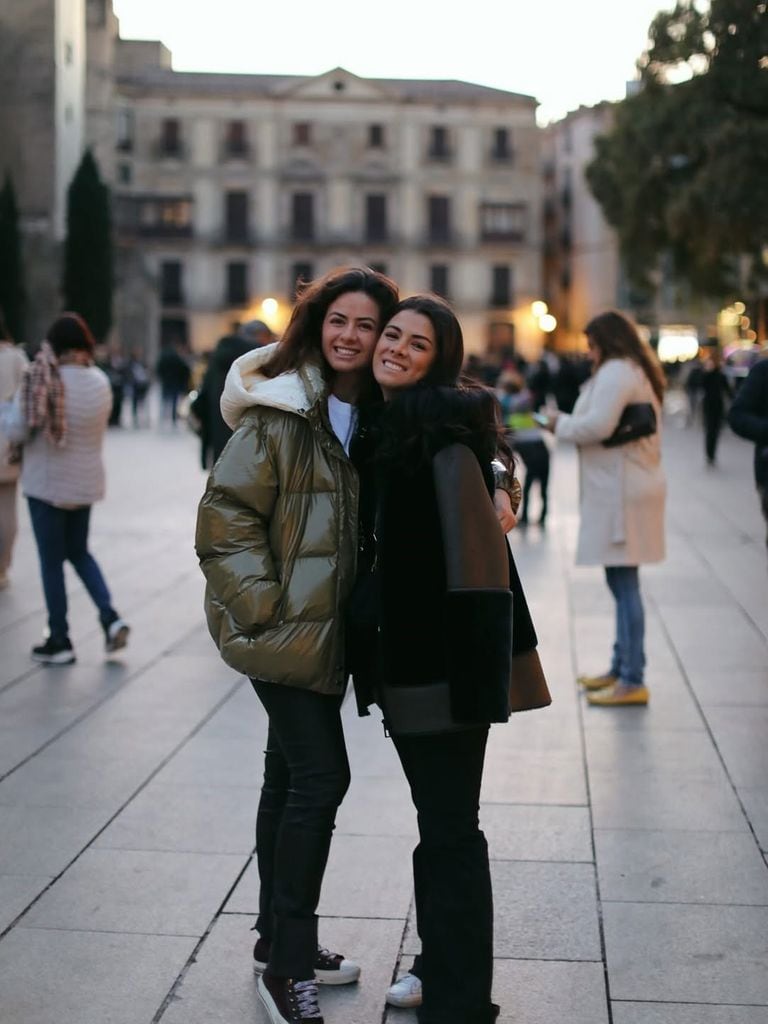 Paulina Peña y Nicole en uno de sus viajes juntos.