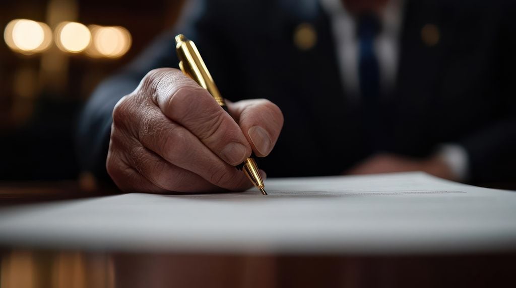 Firmando un seguro