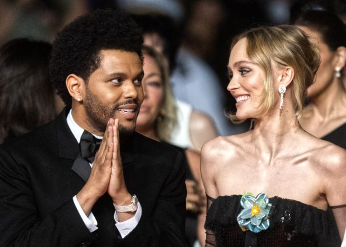 Lily-Rose Depp y The Weeknd en Cannes