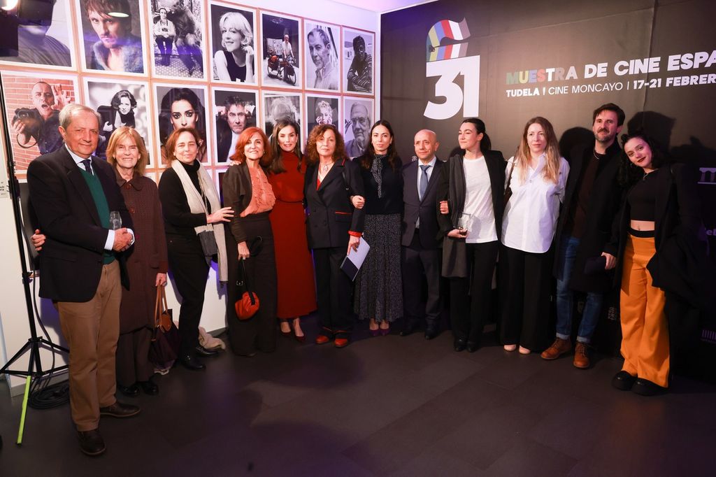 La reina Letizia en el Festival de cine de Tudela