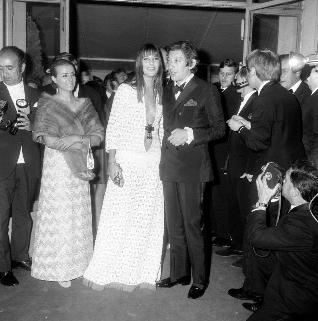 La actriz volvió a llevar la silueta en Cannes, 1969.