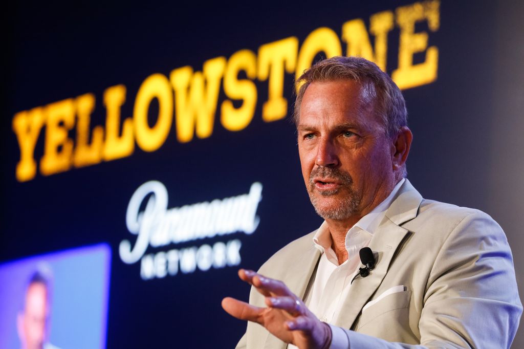 Kevin Costner en 'A conversation with Kevin Costner from Paramount Network and Yellowstone' en 2018