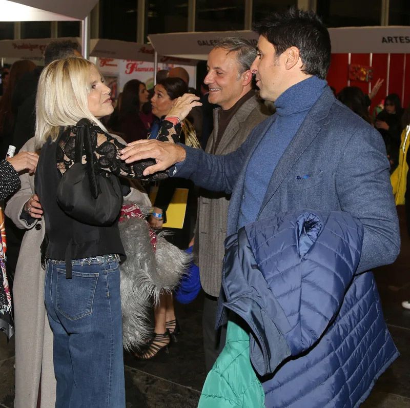 Eugenia Martínez de Irujo, su marido Narcís Rebollo y Fran Rivera