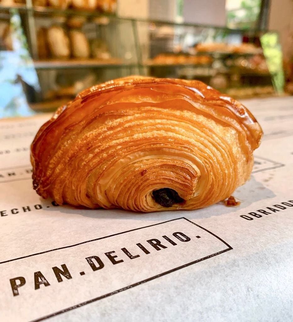Pain au chocolat de Pan.Delirio