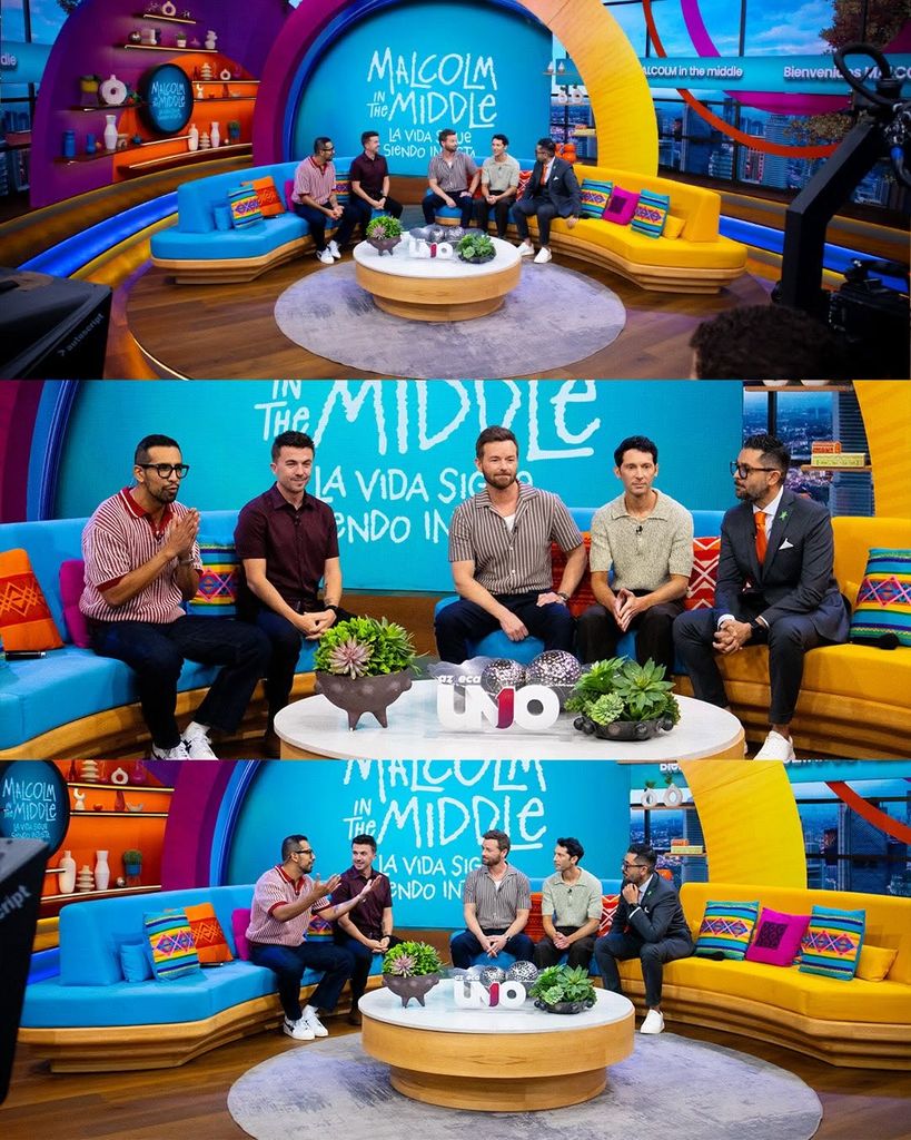 Elenco de 'Malcolm in the Middle: Life's Still Unfair' en el foro de 'Venga la Alegría'.