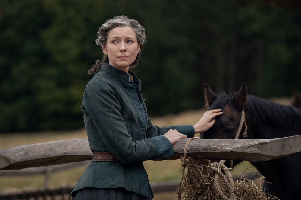 A Caitríona le costó despedirse de Claire y necesitó hacerlo de un modo espiritual