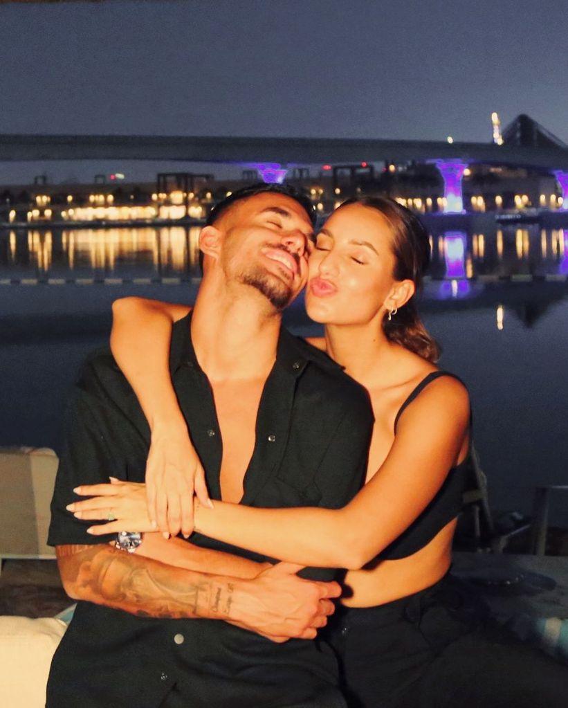 Luna Serrat y Dani Ceballos