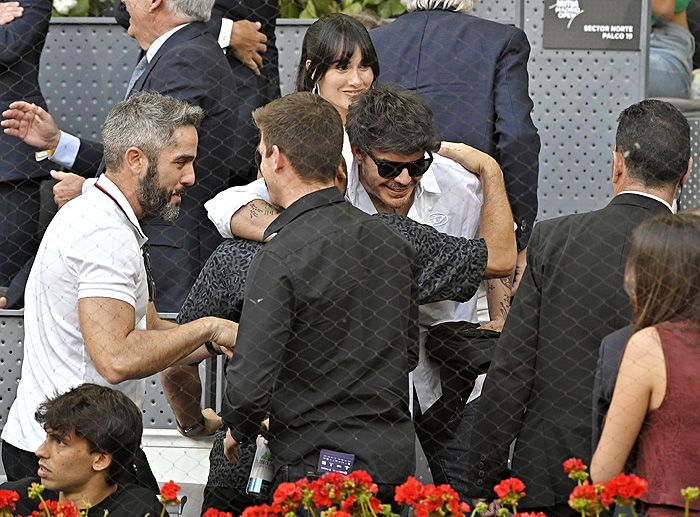 Aitana a Miguel Bernardeau coinciden en Madrid