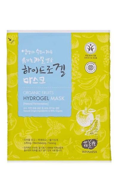 sheet mask para el rostro whamisa organic hydrogel mask