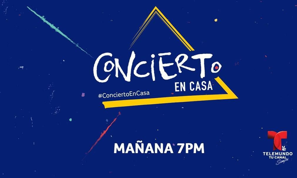 Telemundo \'concierto en casa\' virtual