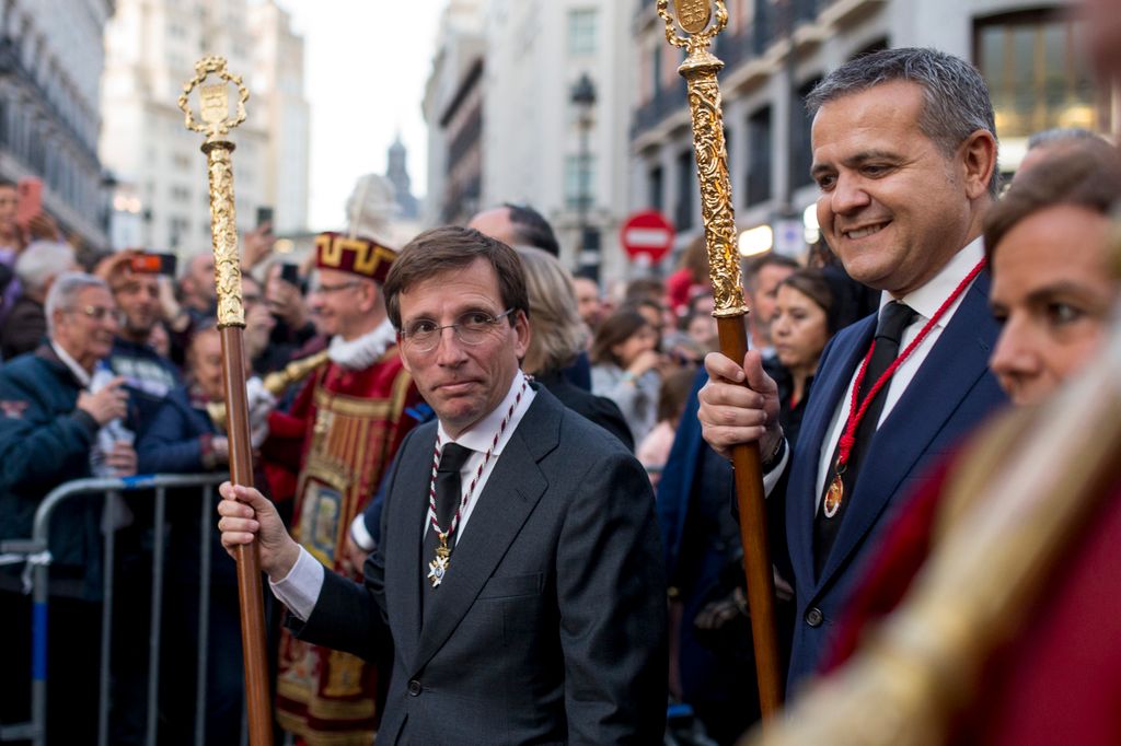 José Luis Martínez-Almeida, en la procesión del Jesús de Medinaceli