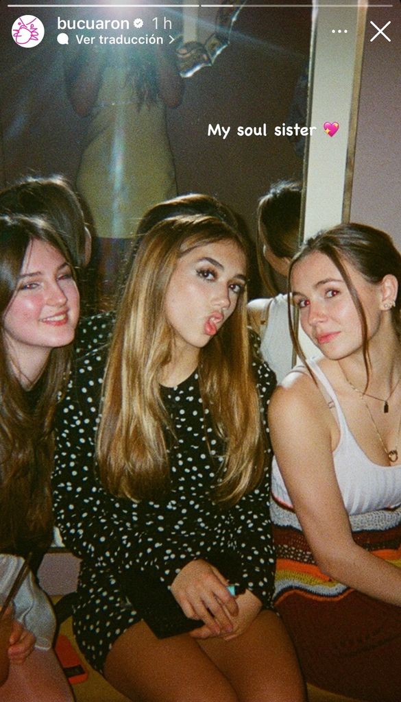 Bu Cuarón felicitó a su amiga con las fotos más divertidas.