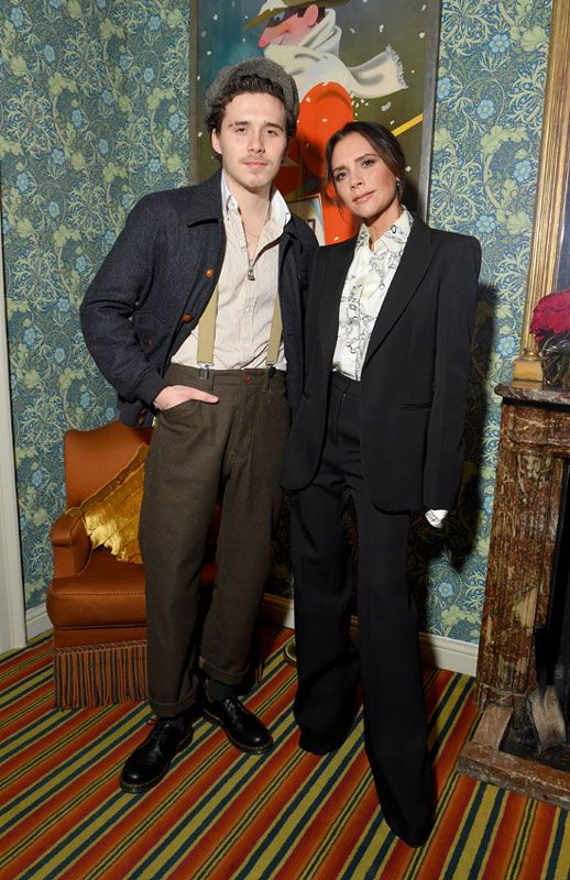 Victoria y Brooklyn Beckham