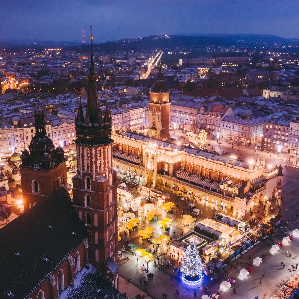 Cracovia, mercadillo navideño