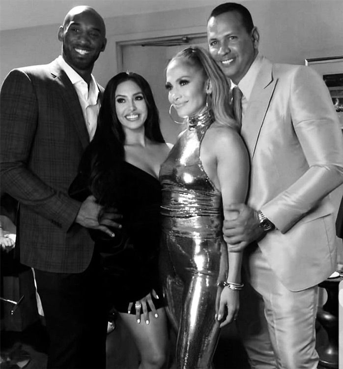 kobe bryant y alex rodriguez vanessa jennifer lopez