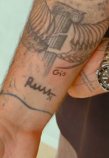 El tatuaje que le ha hecho Georgina a su tatuador