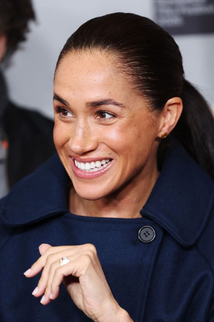 Meghan Markle con una coleta larga XL en el festival de Sundance, 2026.