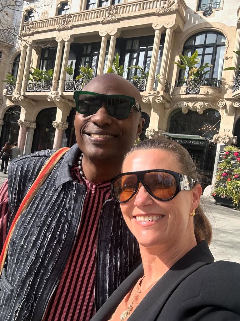 Marta Luisa de Noruega y Durek Verret, en Barcelona