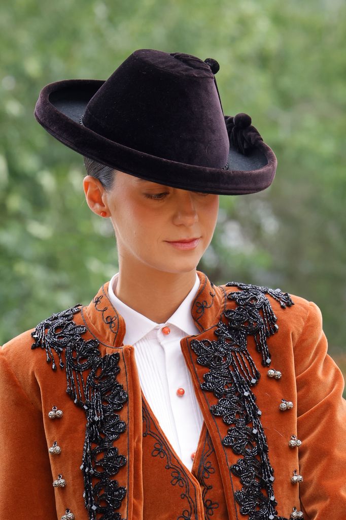 Vicotoria Federica en la Feria de Abril de Sevilla en 2026