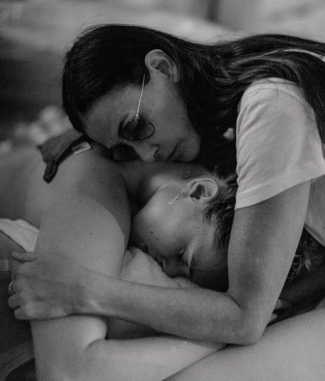 Demi Moore con su hija Rumer