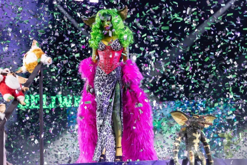 Belinda lució espectacular como un sexy Gremlin en su Beliween 2025.